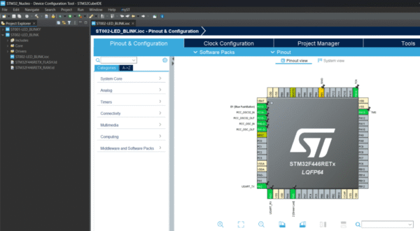 Setting Up Your First STM32 Project in STM32CubeIDE and Writing a ...